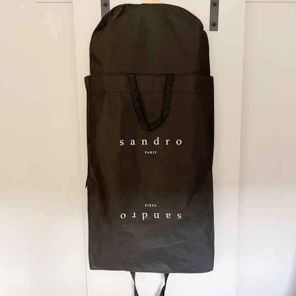 Sandro - Men’s - Beige / Caramel Wool Coat - Picture 7 of 7